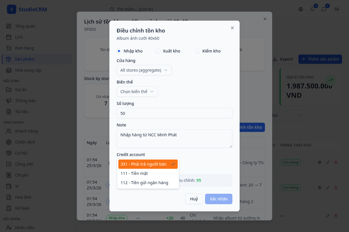 Tài khoản đối ứng