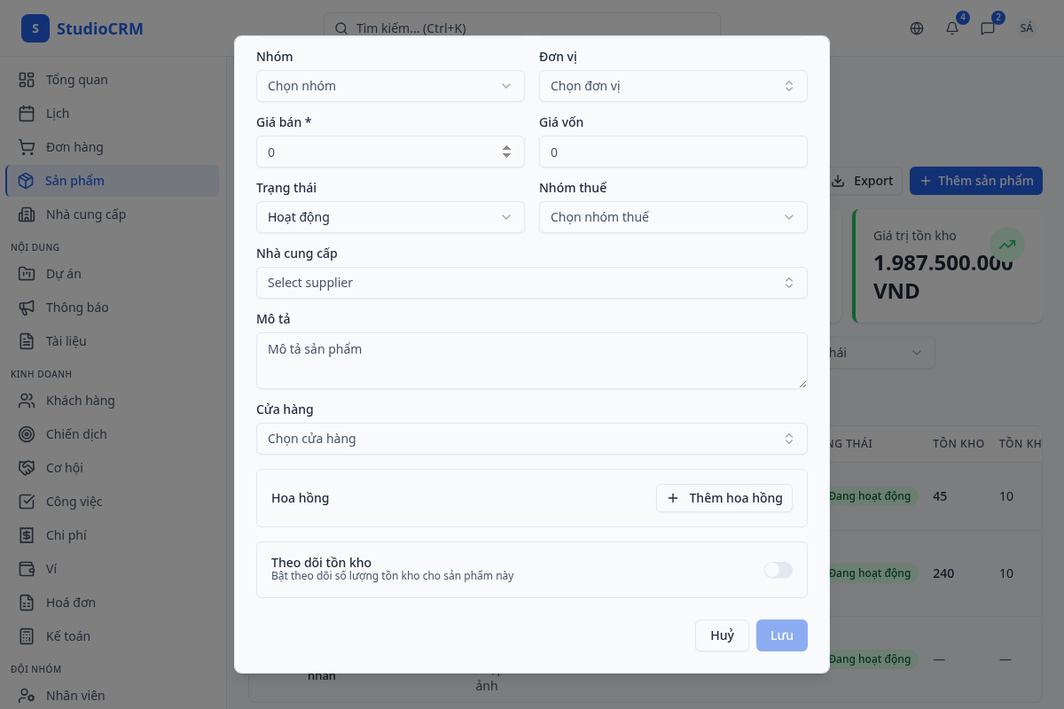 Hoa hồng sản phẩm